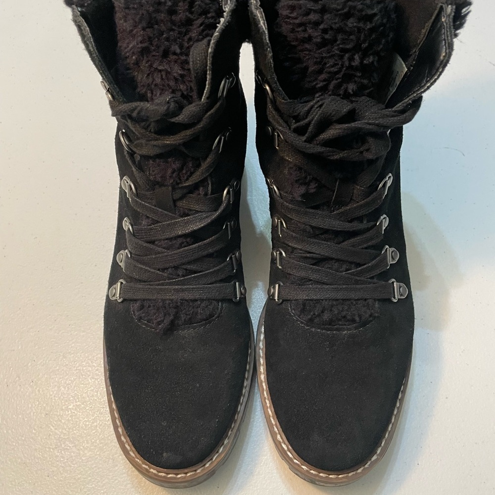 Blondo Black Lace Up Women's Size 8.5M Boots SB-AC